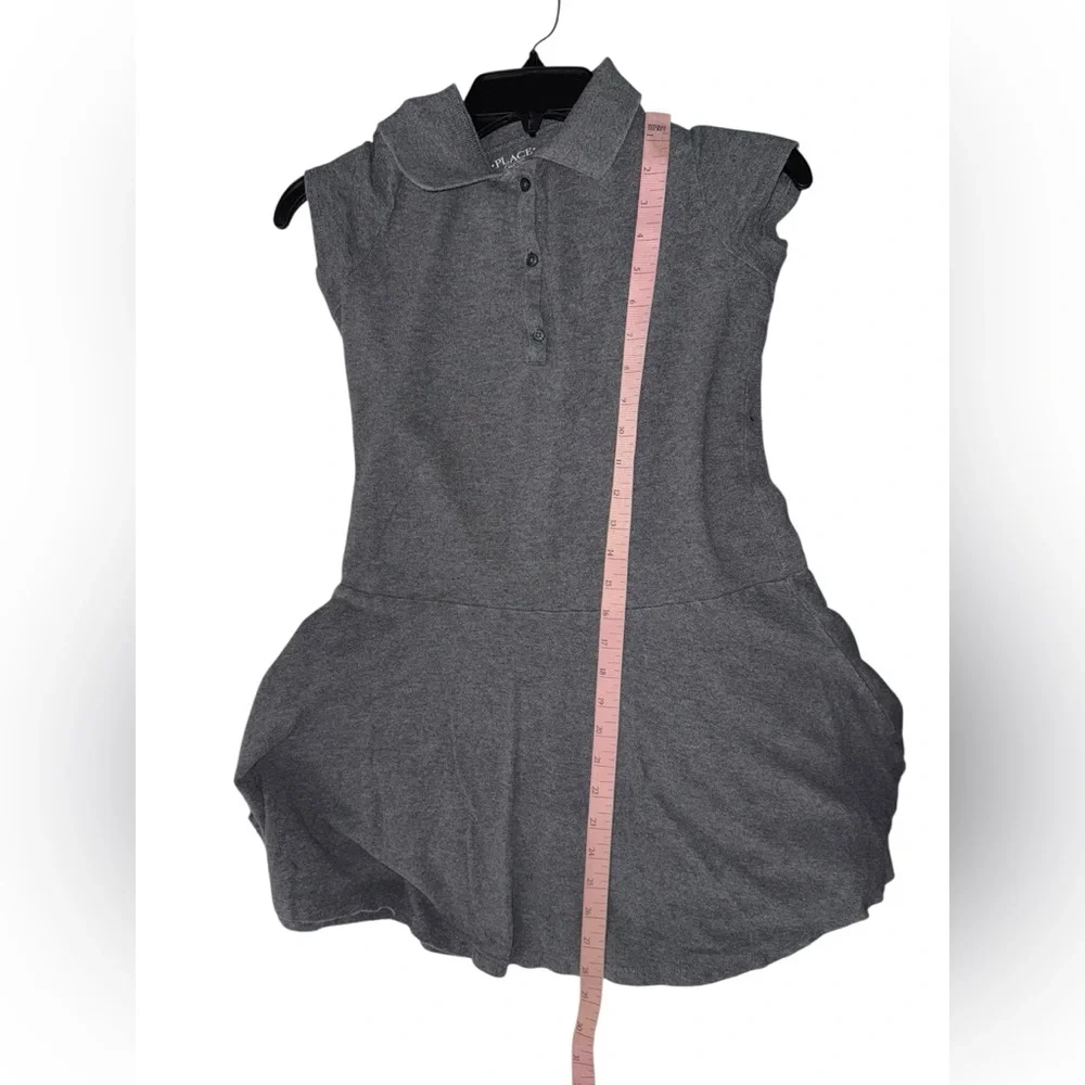 🔥3/$20🔥 The Children’s Place Gray Button Down Dress Size XXL